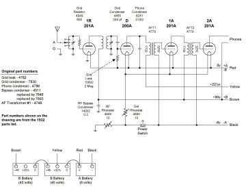 Atwater Kent 4880 schematic circuit diagram